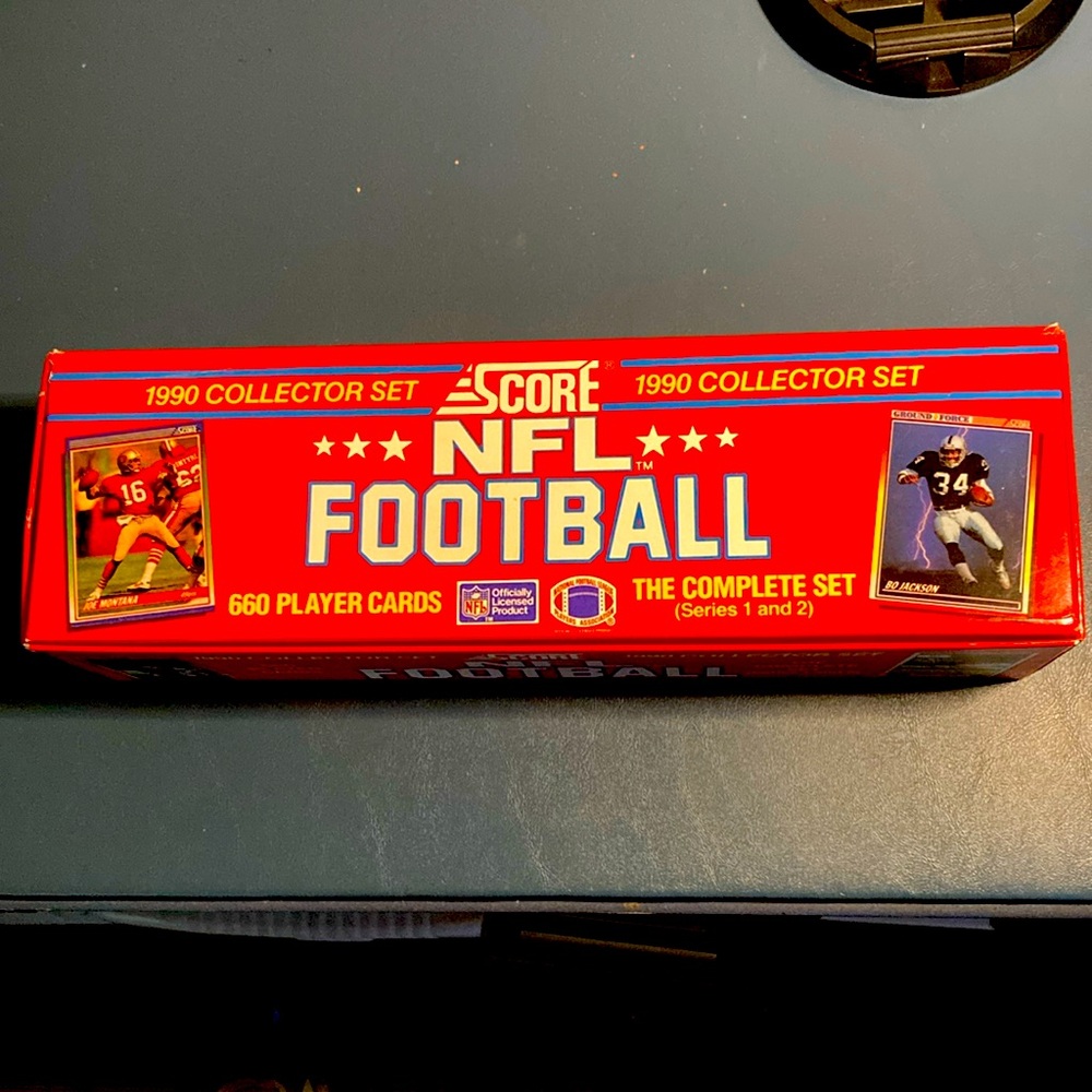 Score 1990 NFL COMPLETE SET mint